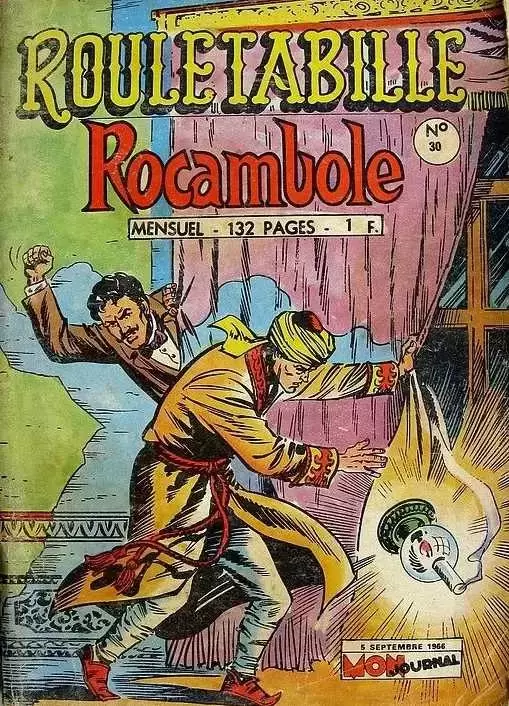 Rocambole - Rouletabille - La colère des dieux