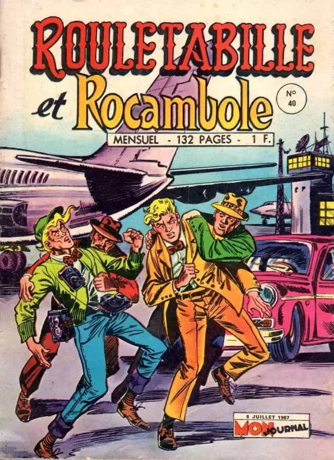 Rocambole - Rouletabille - La chasse aux soucoupes volantes