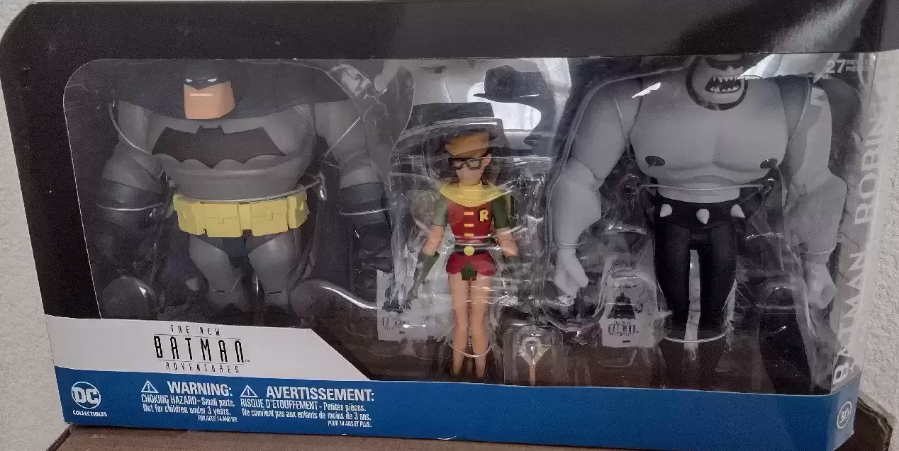 Batman Animated Series - DC Collectibles - The New Batman Adventures - Batman, Robin & Mutant Leader