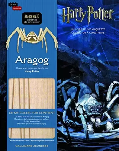 Livres Harry Potter et Animaux Fantastiques - Aragog: Dans les coulisses des films Harry Potter