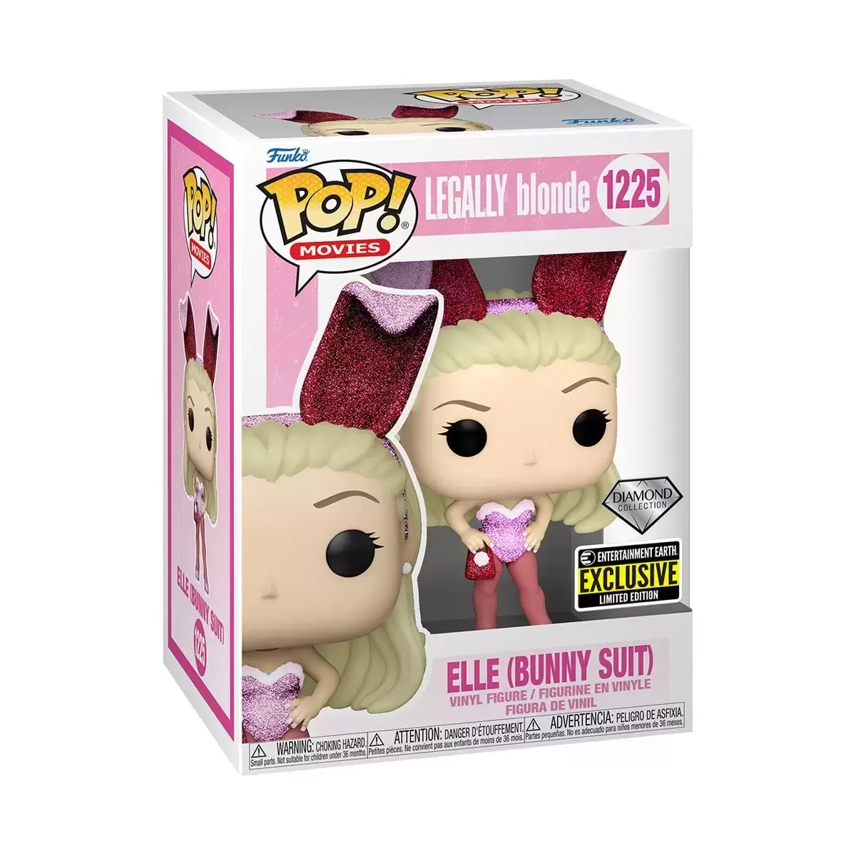 POP! Movies - Legally Blonde - Elle Bunny Suit Diamond Collection