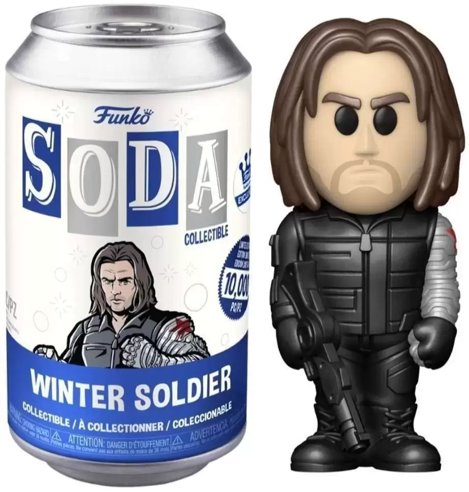Vinyl Soda! - Winter Soldier Metallic