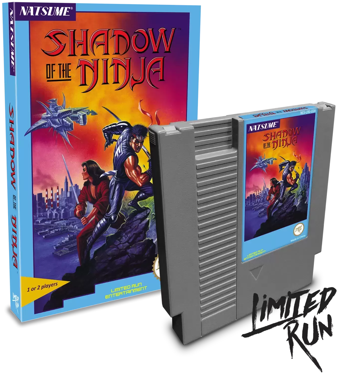 Shadow of the Ninja Grey Version - Limited Run Games - Nintendo NES