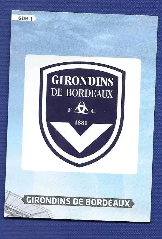 Adrenalyn XL 2013-2014 (France) - LOGO - Girondins de Bordeaux