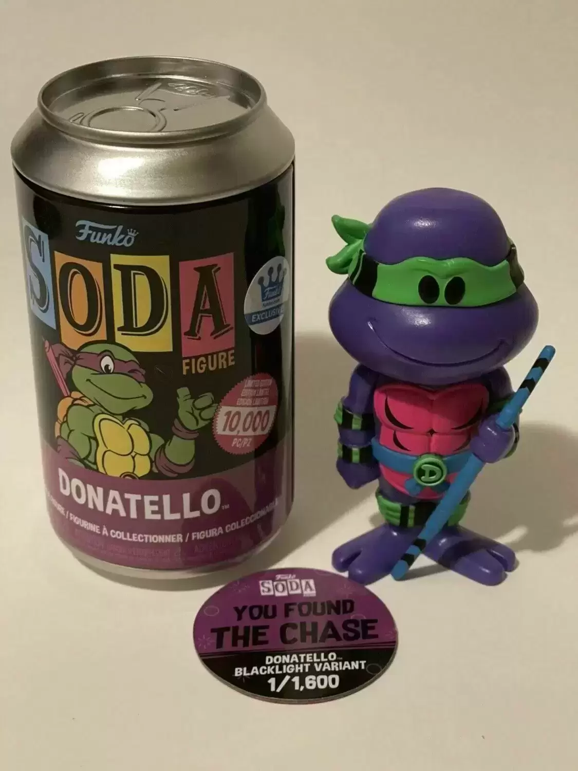 Vinyl Soda! - Teenage Mutant Ninja Turtles - Donatello Blacklight Chase