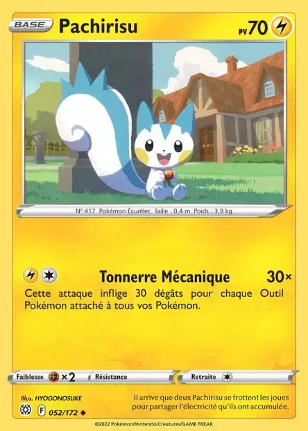 Stars Etincelantes - Pachirisu