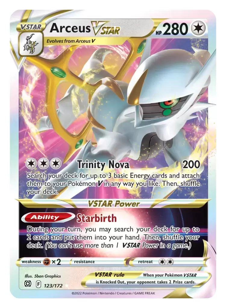 Brilliant Stars - Arceus VSTAR