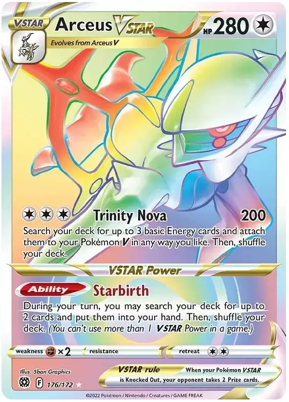 Brilliant Stars - Arceus VSTAR