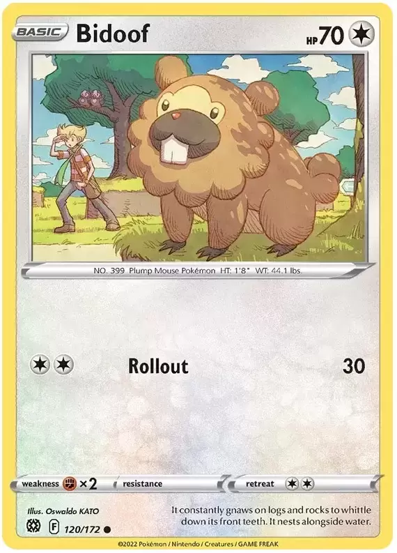 Brilliant Stars - Bidoof