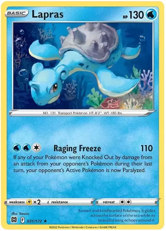 Brilliant Stars - Lapras