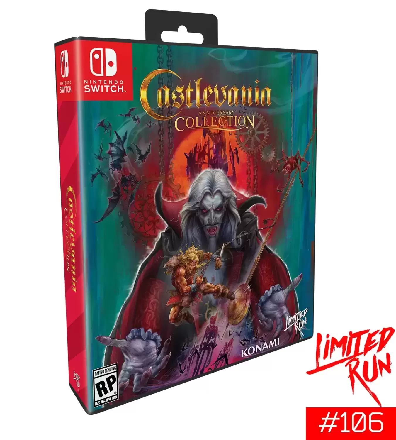 Jeux Nintendo Switch - Castlevania Anniversary Collection Bloodlines Edition - Limited Run Games