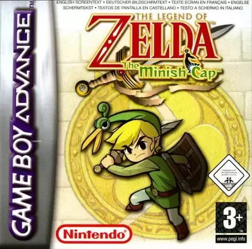 Jeux Game Boy Advance (GBA) - The Legend of Zelda : The Minish Cap