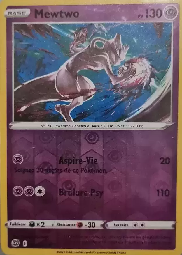 Stars Etincelantes - Mewtwo Reverse