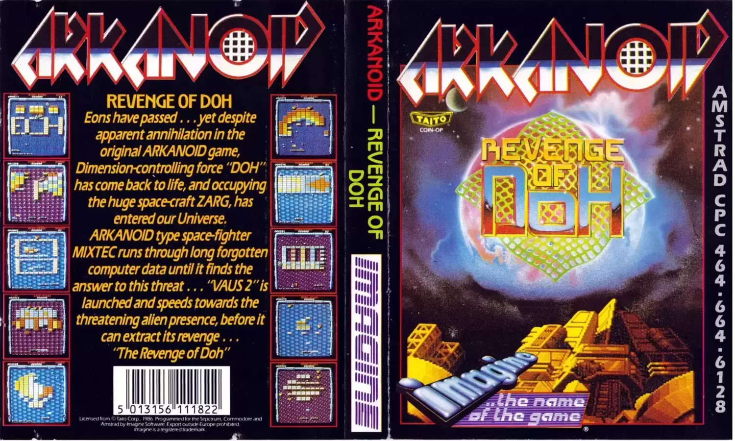 Arkanoid 2 - Amstrad CPC Games