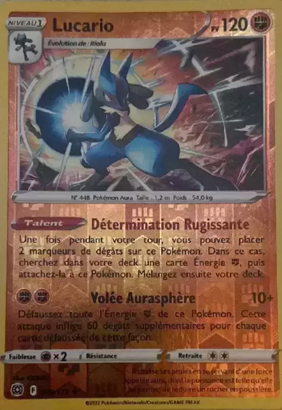 Stars Etincelantes - Lucario Reverse