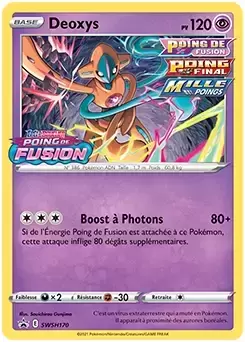 Cartes Promo Black Star Épée et Bouclier - Deoxys