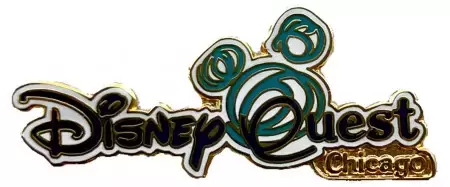 Disney Pins Open Edition - DisneyQuest - Chicago