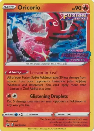 Sword & Shield Promos - Oricorio