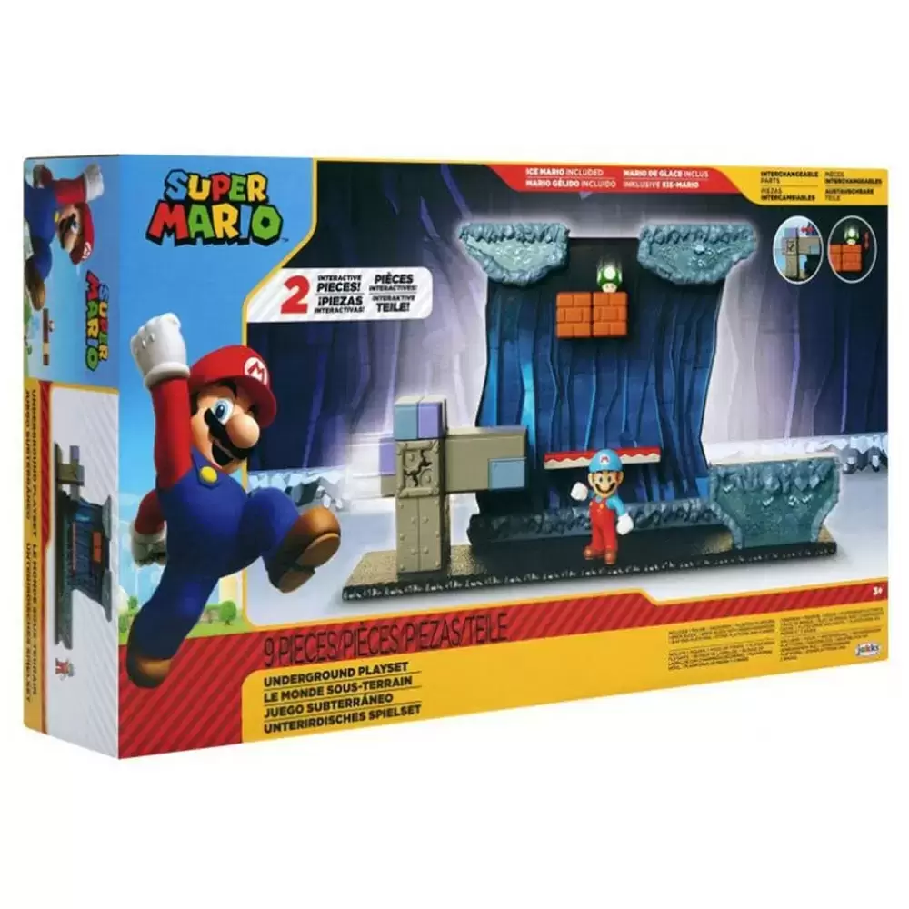 Jakks pacific Super Mario Odyssey Multi Pack Figure 10 cm Blue