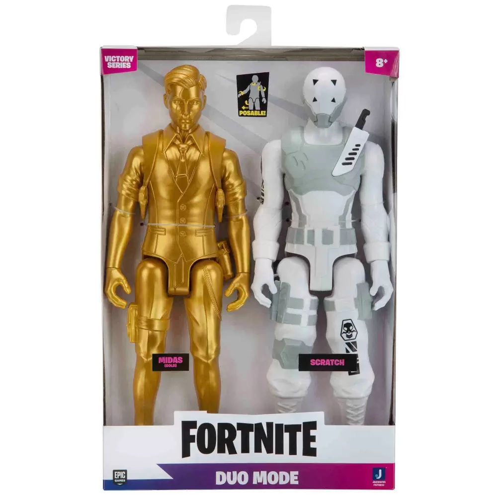 Fortnite JazWares - Scratch & Midas - Victory Series