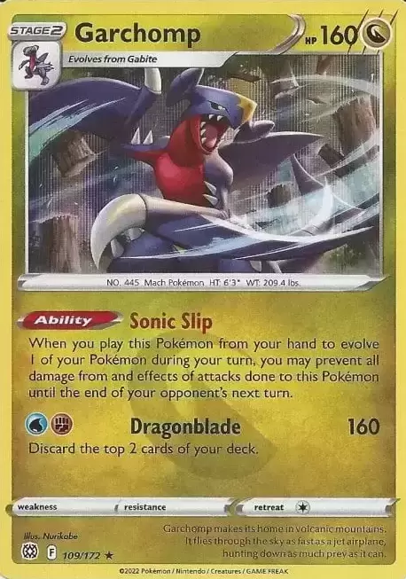Brilliant Stars - Garchomp Holo