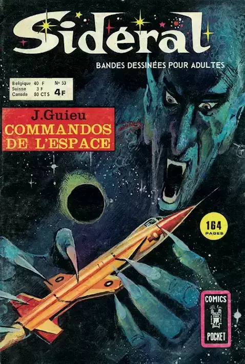 Sidéral - 2ème série - Commandos de l\'espace