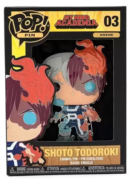 My Hero Academia hotsell Todoroki pin bundle