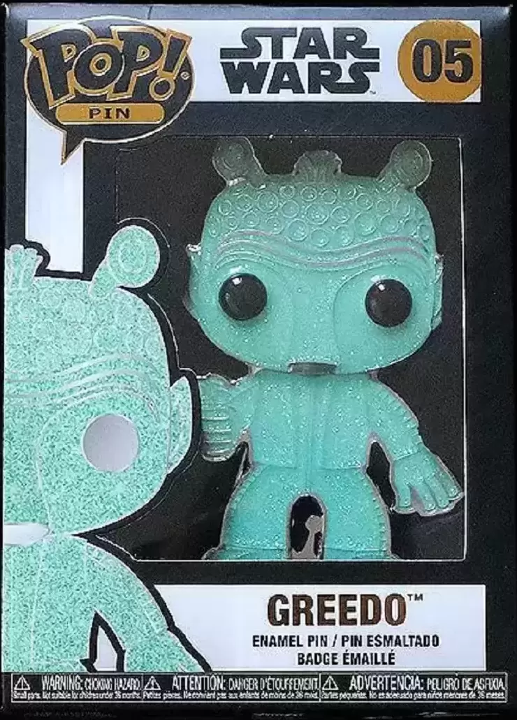 POP! Pin Star Wars - Greedo Green