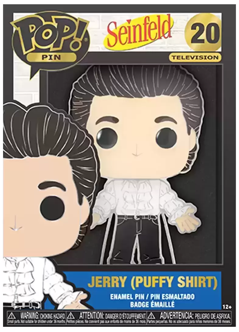 POP! Pin Television - Seinfeld - Jerry (Puffy Shirt)
