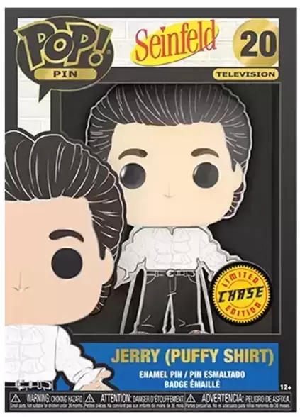 POP! Pin Television - Seinfeld - Jerry (Puffy Shirt) - Chase