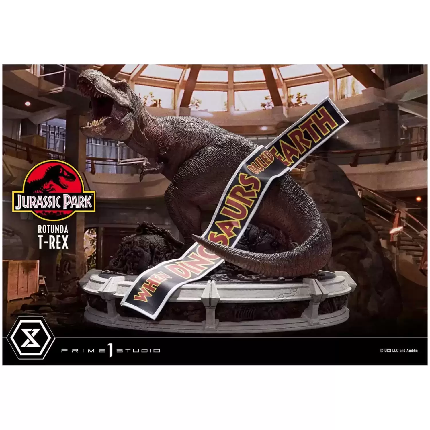 Jurassic Park - Rotunda T-Rex - Prime 1 Studio action figure