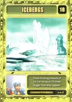 Marvel - Genio Cards Volume 1 - Icebergs