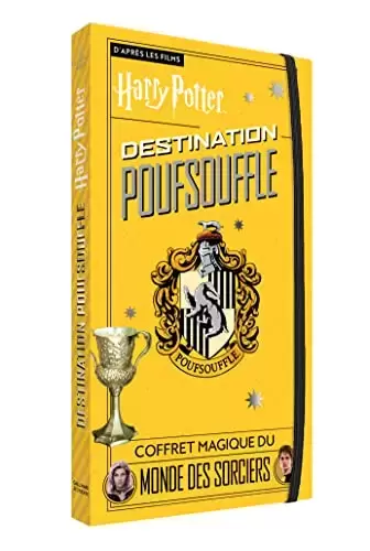 Livres Harry Potter et Animaux Fantastiques - Destination Poufsouffle: Coffret magique du Monde des Sorciers