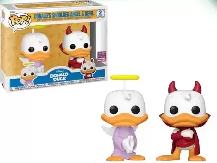 POP! Disney - Disney - Donald Shoulder Angel & Devil 2 Pack