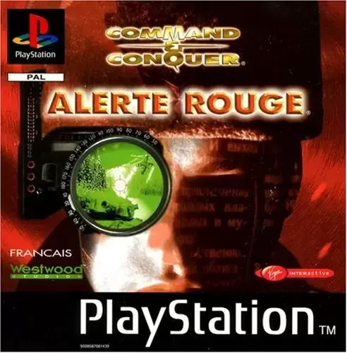 Playstation games - Command Conquer Alerte Rouge