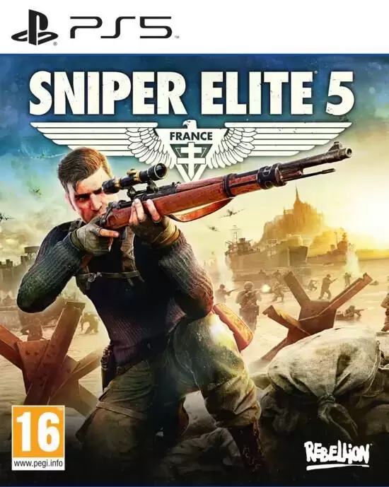 Jeux PS5 - Sniper Elite 5