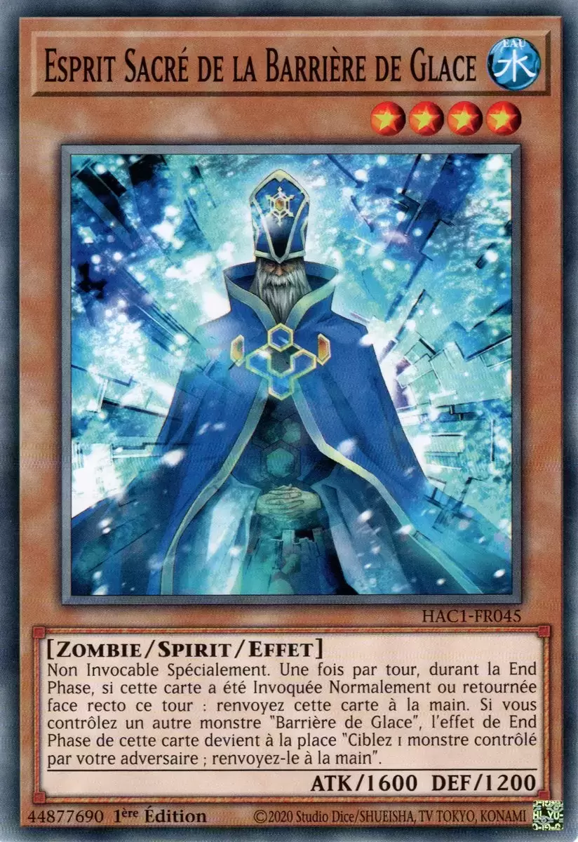 Arsenal Mystérieux : Chapitre 1 HAC1 - Esprit Sacré de la Barrière de Glace