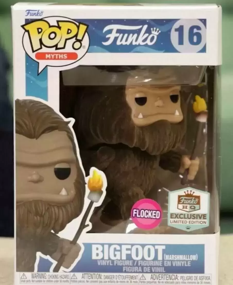 POP! Myths - Big Foot  Flocked