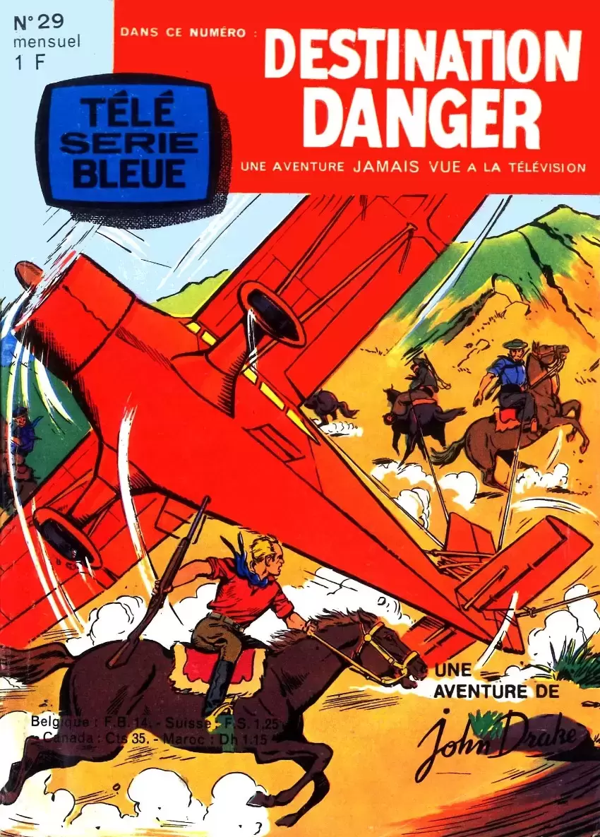 Télé Série Bleue - Destination Danger - Vacances au pays maudit