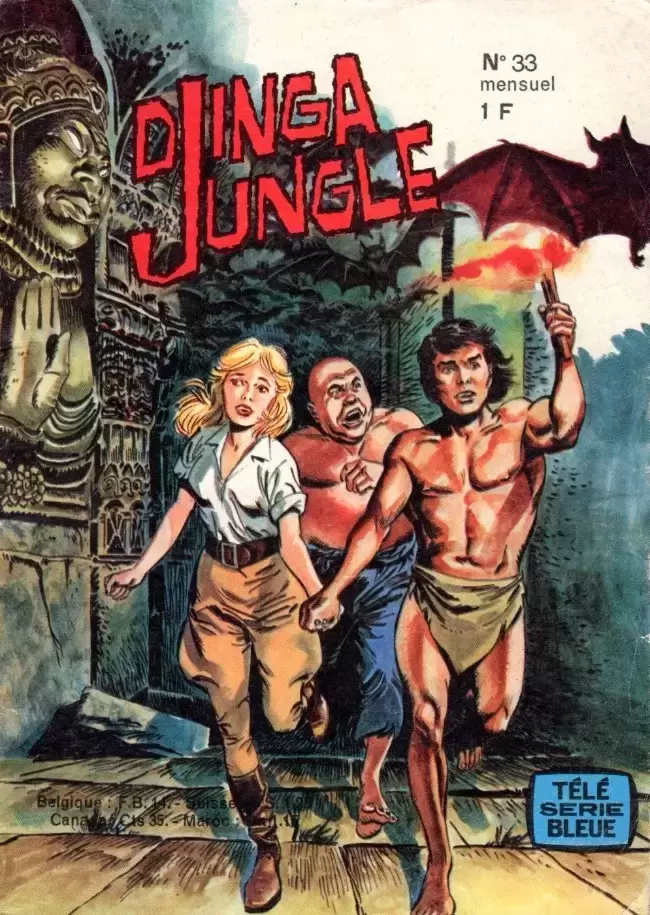 Télé Série Bleue - Djinga Jungle - La cité des vampires