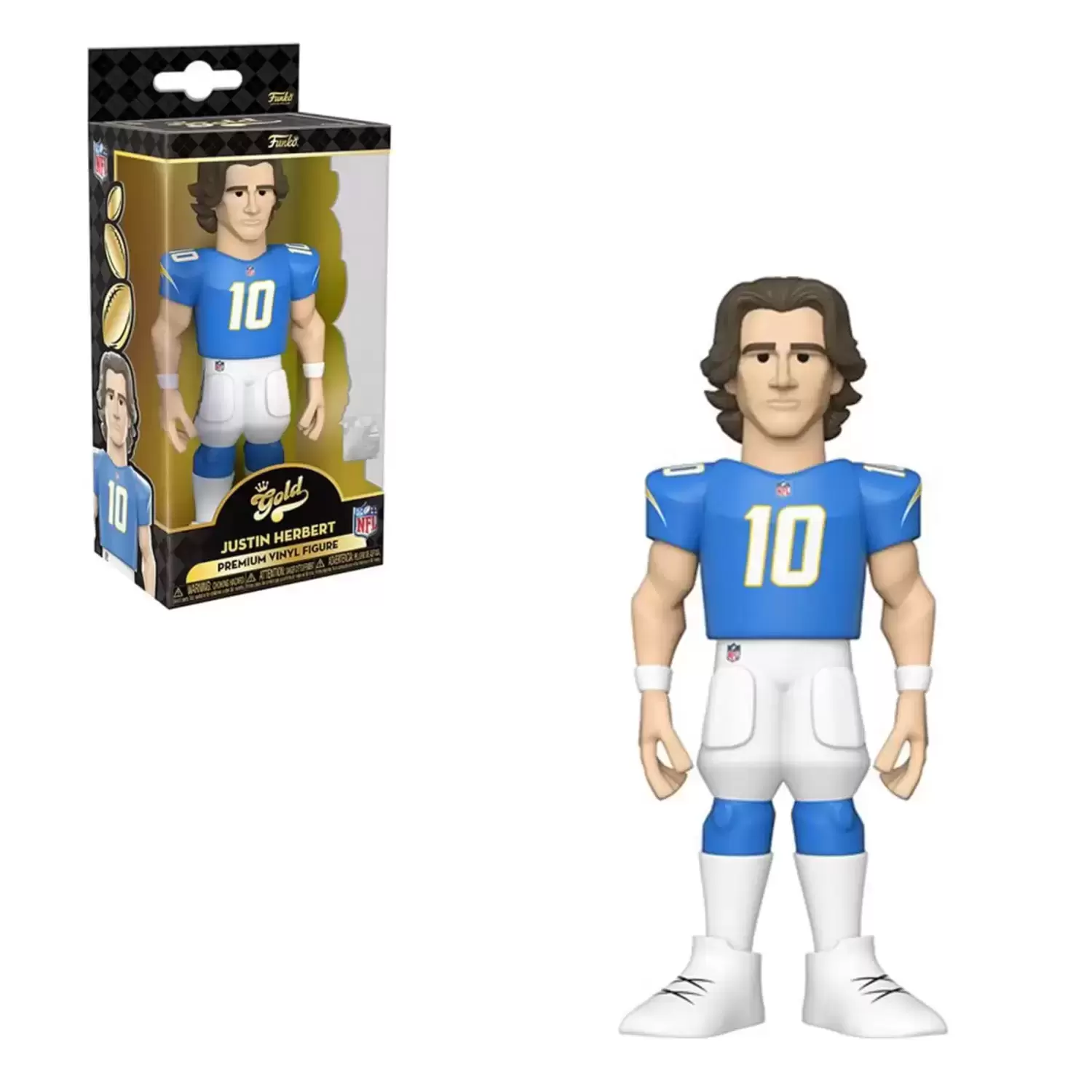 NFL - Los Angeles Chargers - Justin Herbert (12-Inch) - Funko Gold action  figure