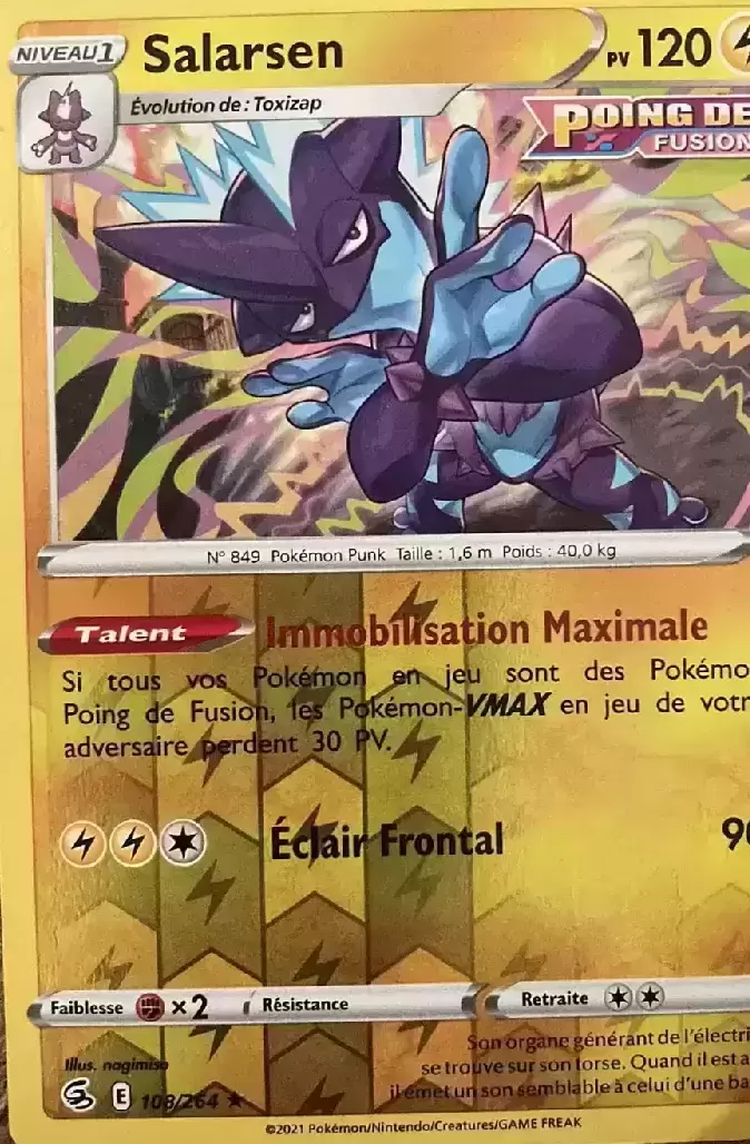 Poing de Fusion - Salarsen Reverse