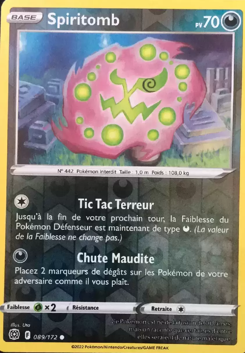 Stars Etincelantes - Spiritomb Reverse