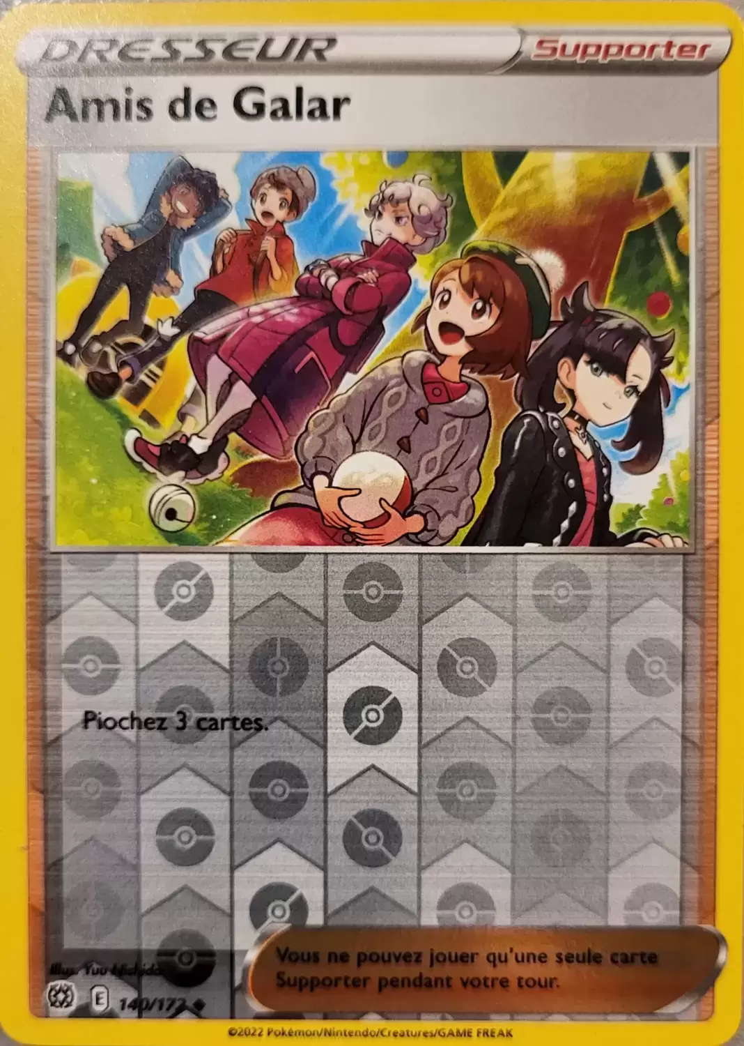 Stars Etincelantes - Amis de Galar Reverse