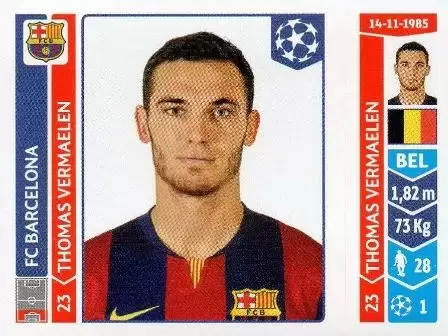 UEFA Champions League 2014-2015 - Thomas Vermaelen - FC Barcelona