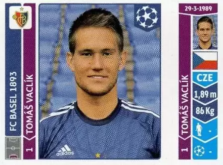 UEFA Champions League 2014-2015 - Tomáš Vaclík - FC Basel 1893