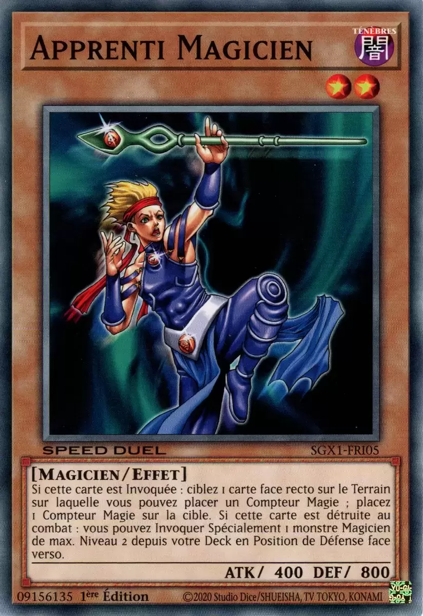 Speed Duel GX SGX1 - Apprenti Magicien