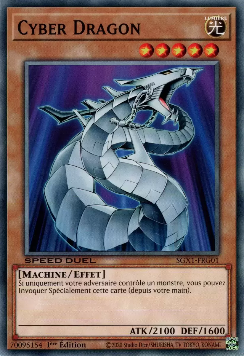 Speed Duel GX SGX1 - Cyber Dragon