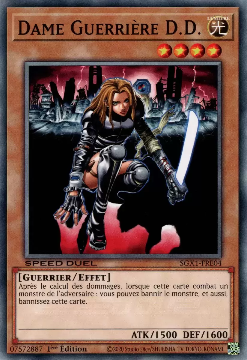 Speed Duel GX SGX1 - Dame Guerrière D.D.