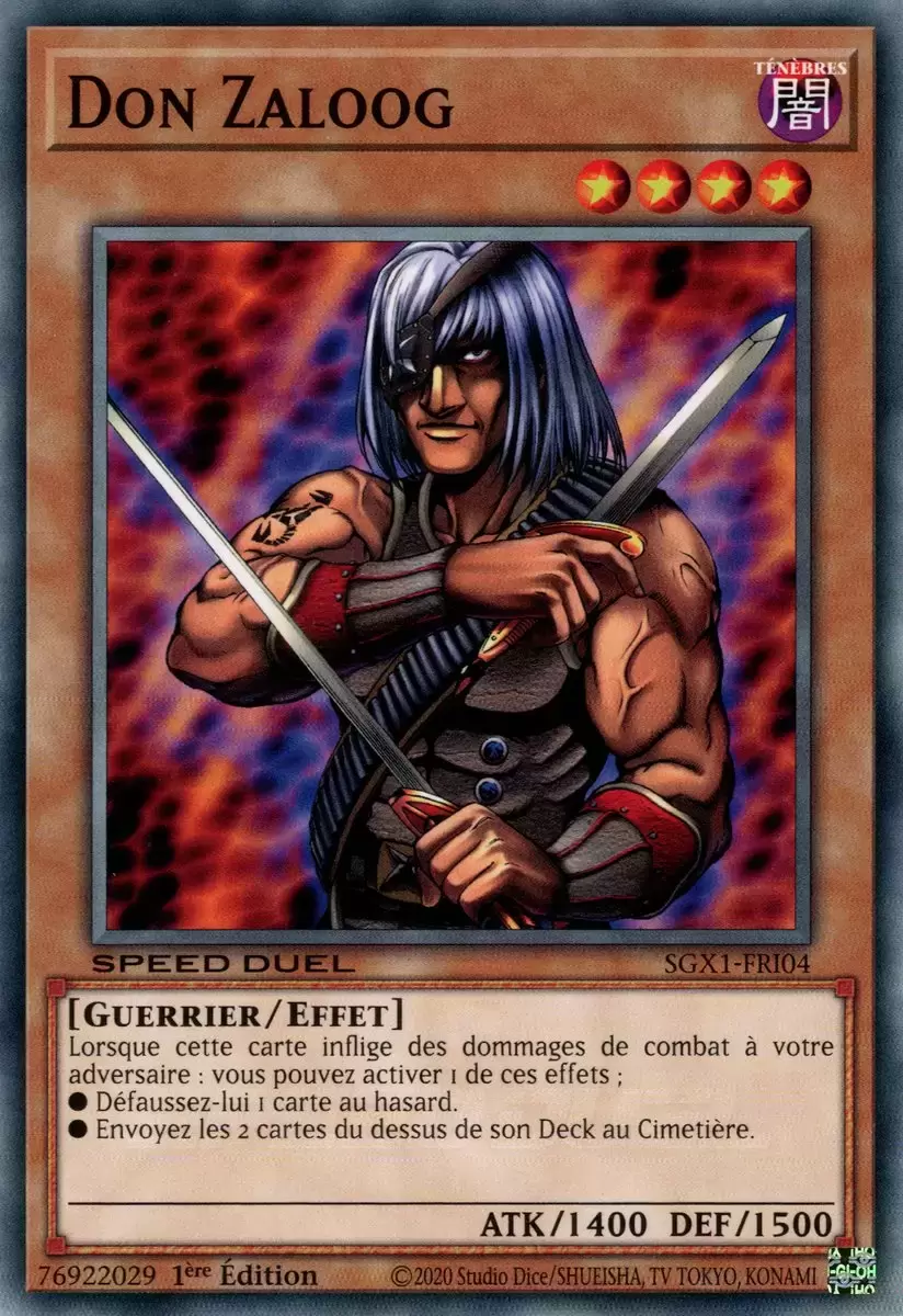 Speed Duel GX SGX1 - Don Zaloog